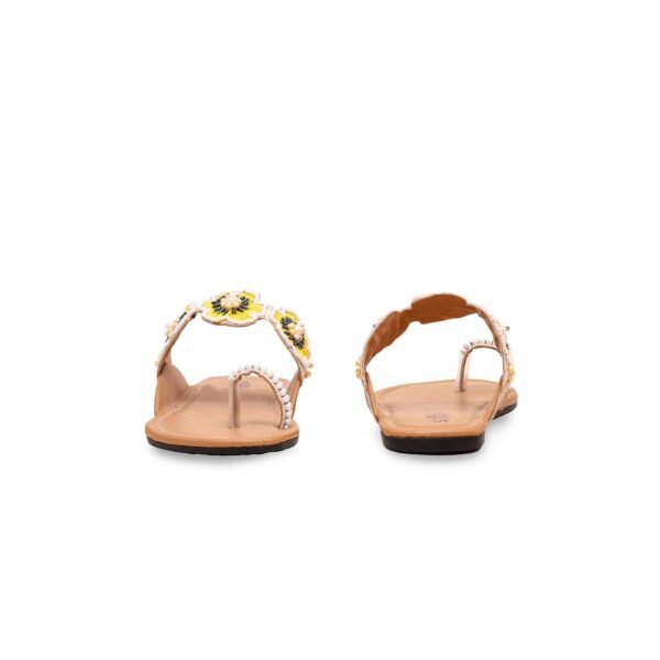 Yellow Ethnic Chappal EC0205 - view 3