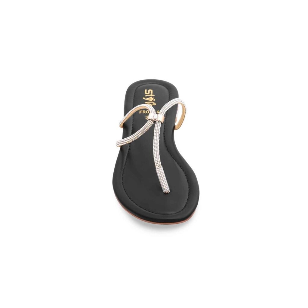 Black Formal Chappal FR0514 - view 3