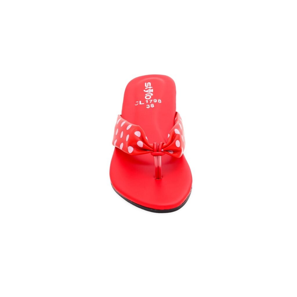 Red Casual Chappal CL1798 - view 3