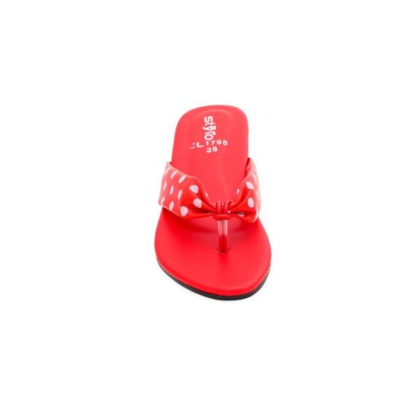 Red Casual Chappal CL1798 - view 3