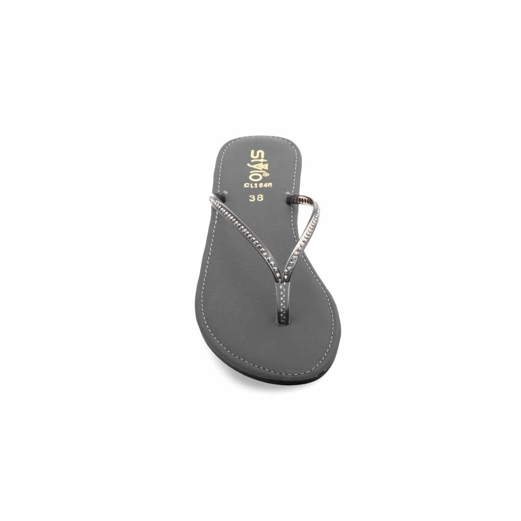 Grey Casual Chappal CL1648 - view 3
