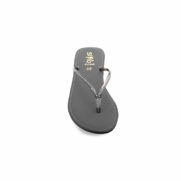 Grey Casual Chappal CL1648 - view 3