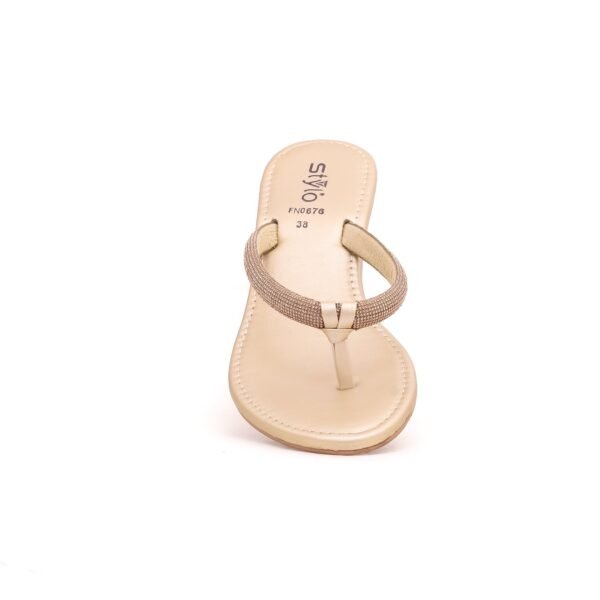 Golden Fancy Chappal FN0676 - view 3