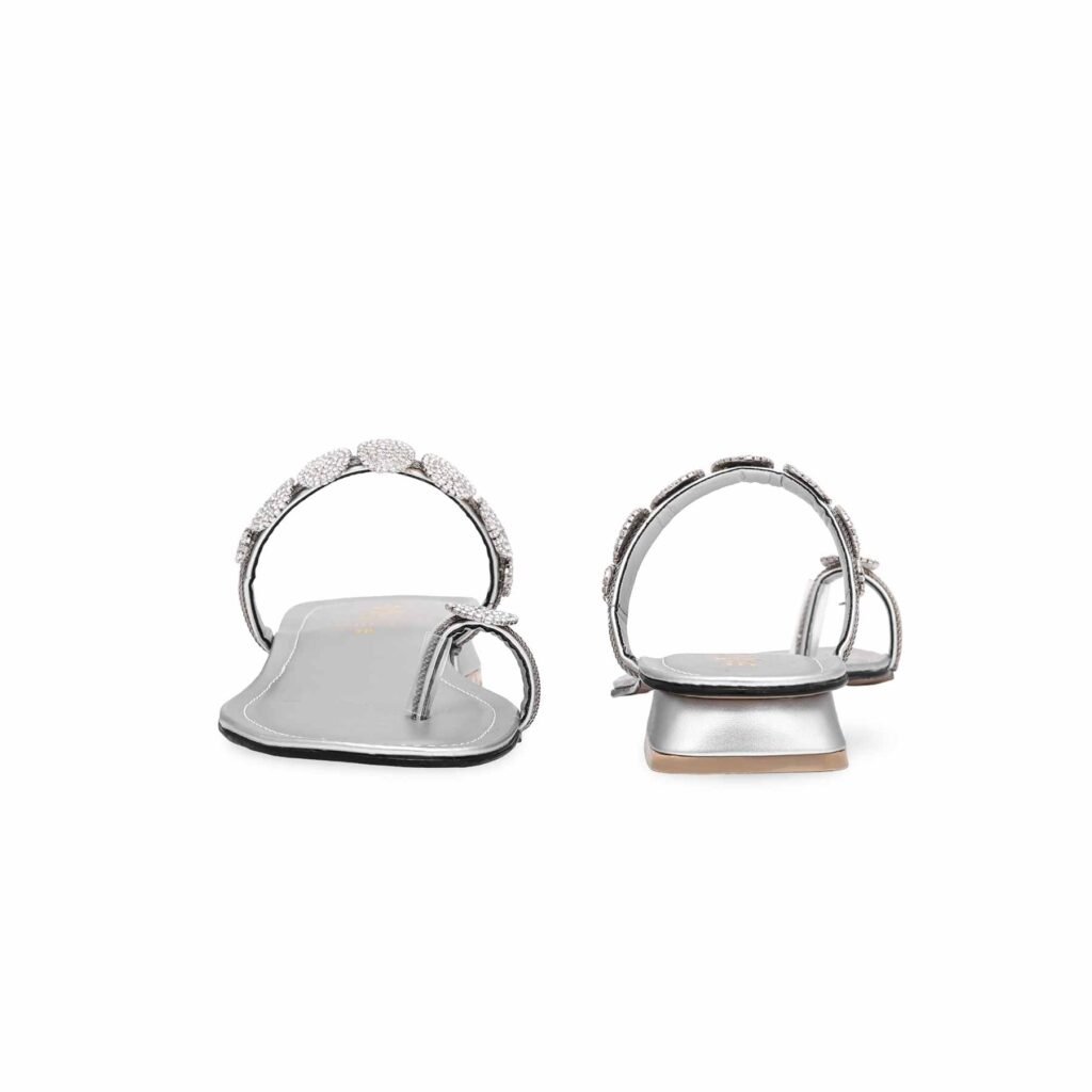 Silver Fancy Chappal FN0728 - view 3