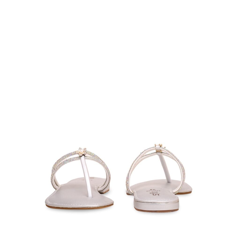 Silver Fancy Chappal FN0735 - view 3
