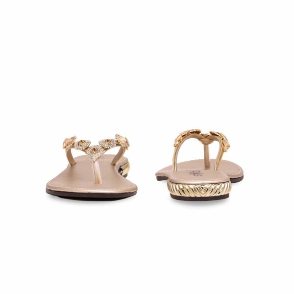 Golden Fancy Chappal FN0753 - view 3