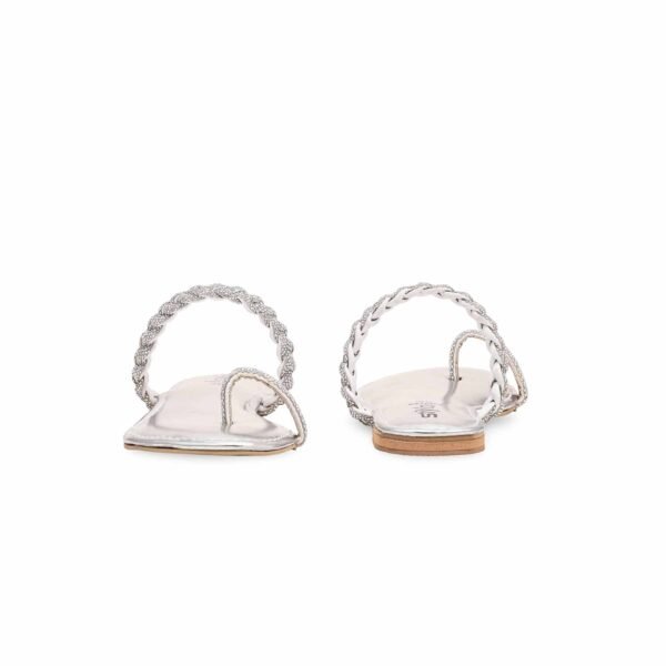 Silver Fancy Chappal FN0766 - view 3
