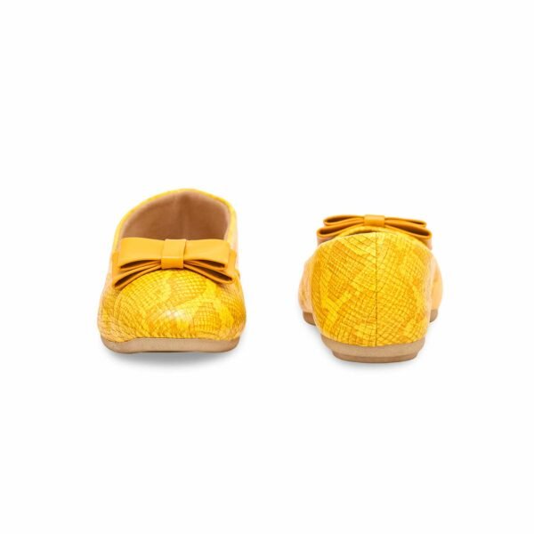 Yellow Pumps WN1078 - view 3