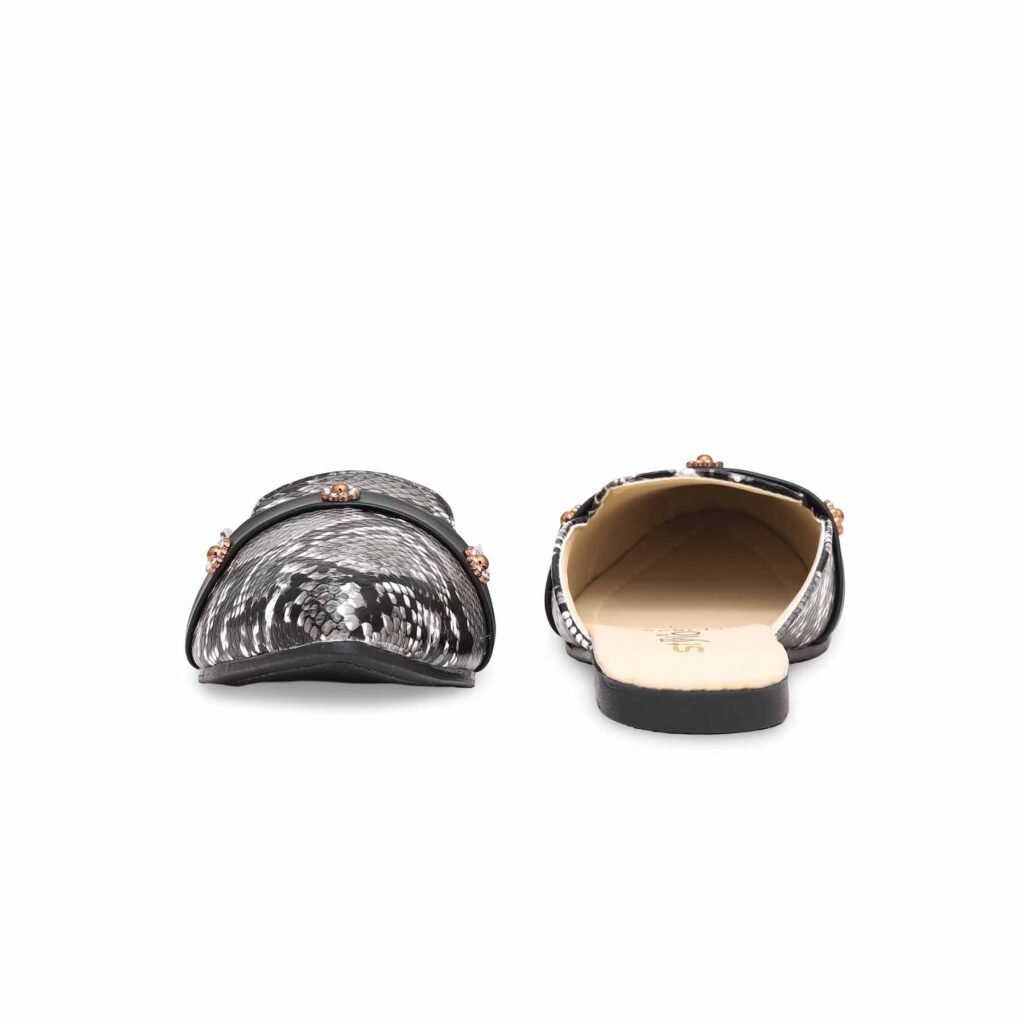 Black Casual Mule CL1835 - view 3