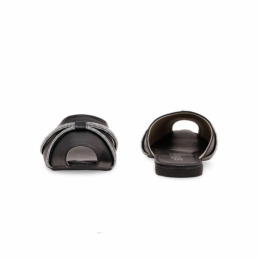 Black Casual Mule CL1848 - view 3