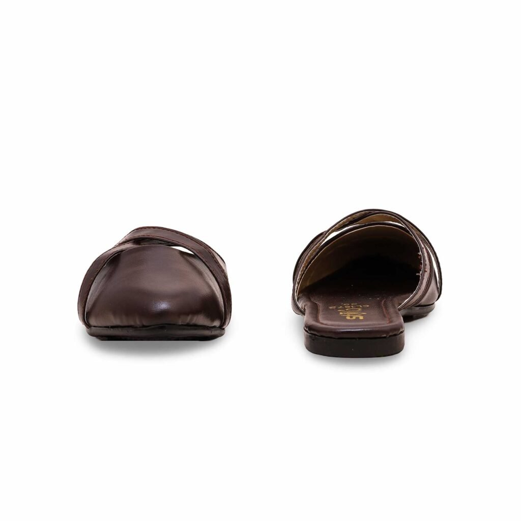 Brown Casual Mule CL1872 - view 3