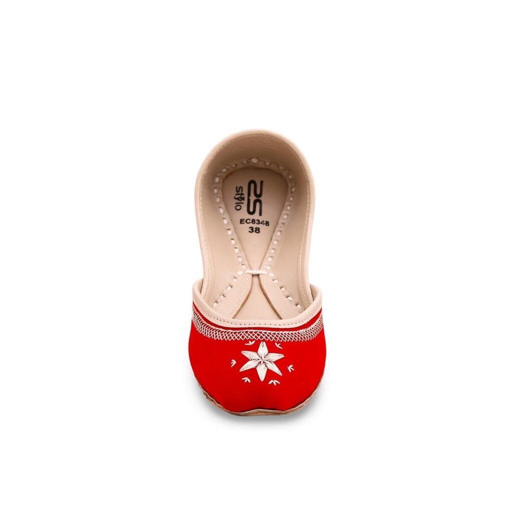 Red Fancy Khussa EC8348 - view 3