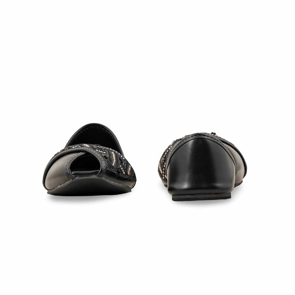 Black Fancy Khussa EC8564 - view 3