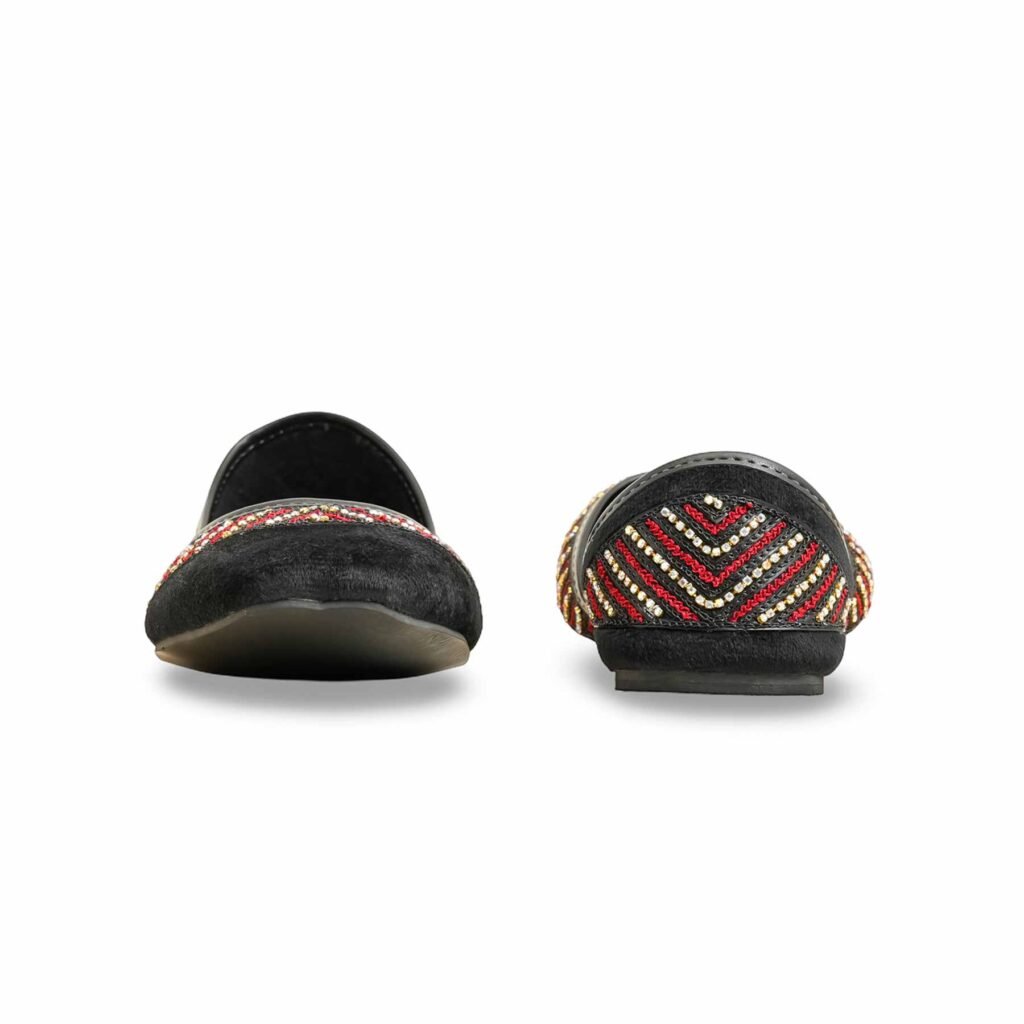 Black Ethnic Khussa EC8575 - view 3
