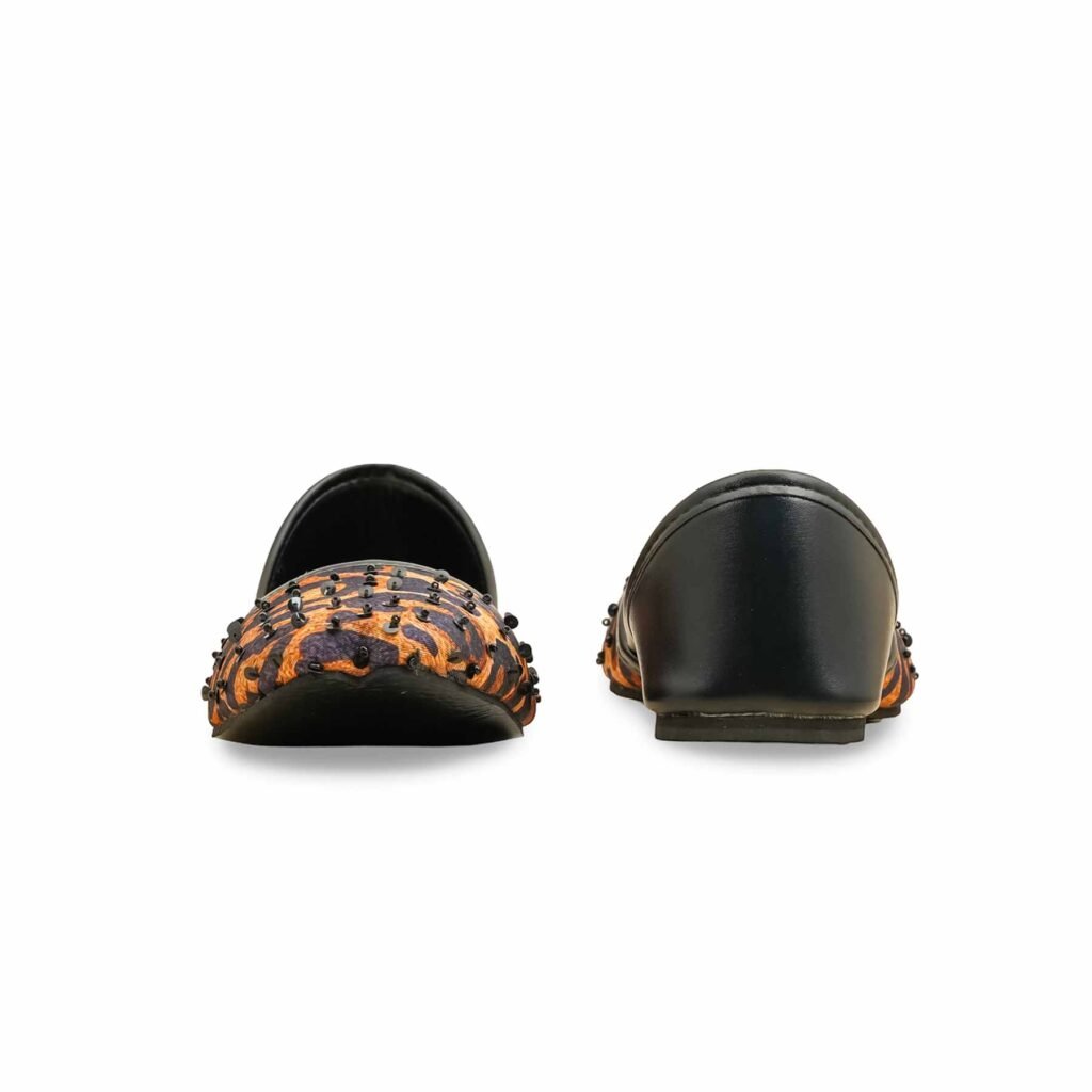 Black Ethnic Khussa For Ladies EC8597 - view 3
