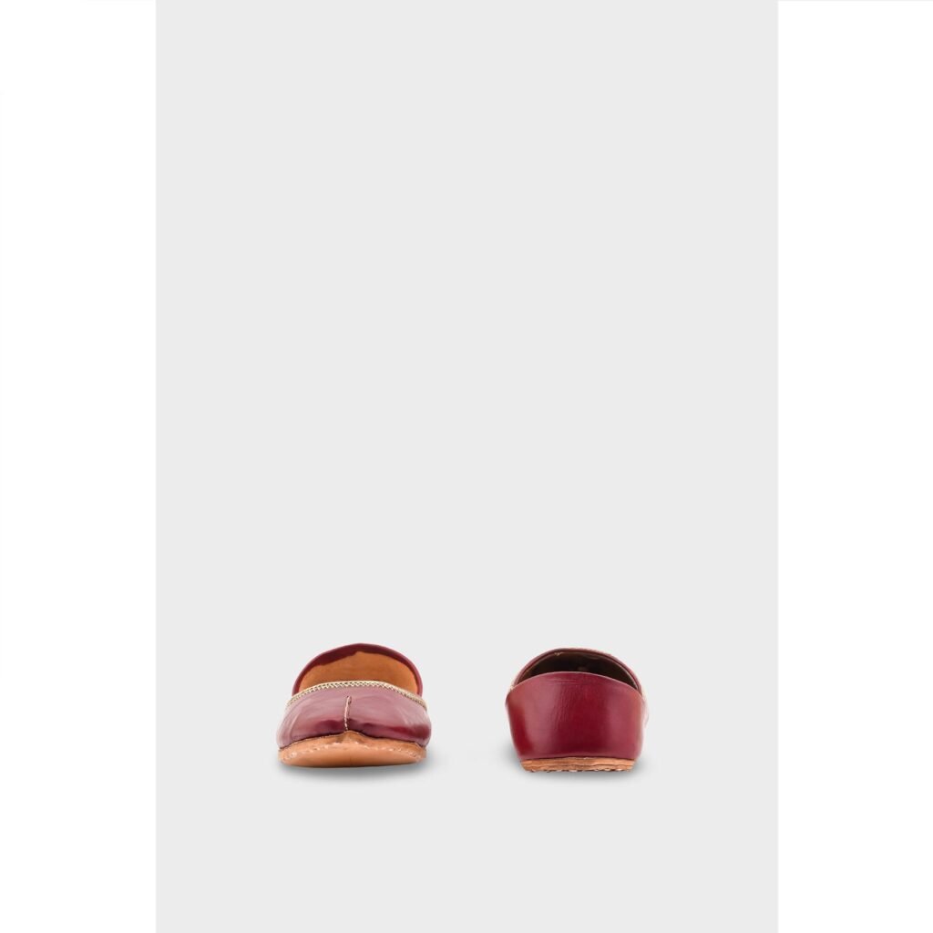 Brown Leather Khussa EC8657 - view 3