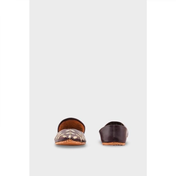 Coffee Leather Khussa EC8659 - view 3