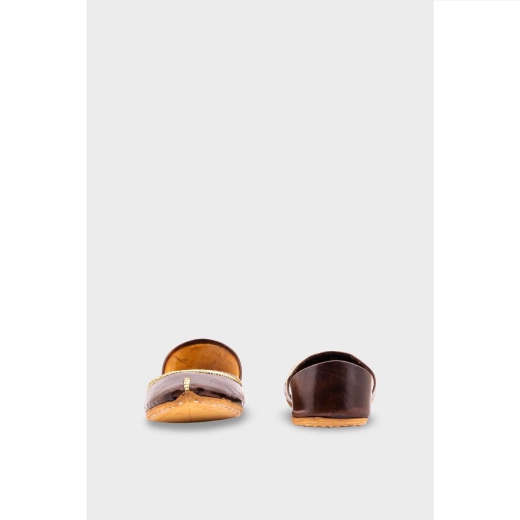 Brown Leather Khussa EC8667 - view 3