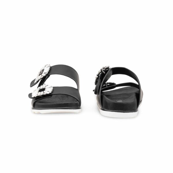 Black Formal Slipper For Ladies PU0714 - view 3