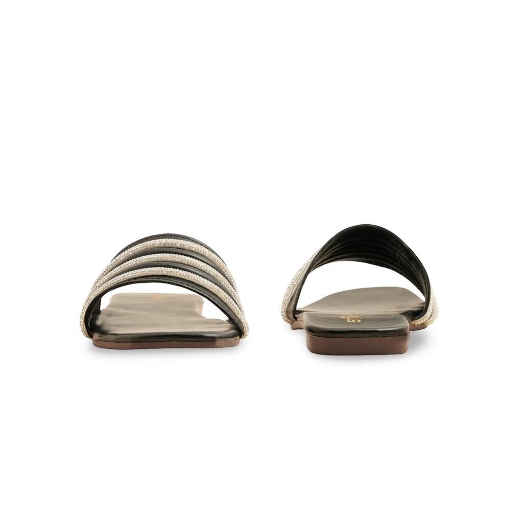 Black Casual Women Slipper CL2091 - view 3