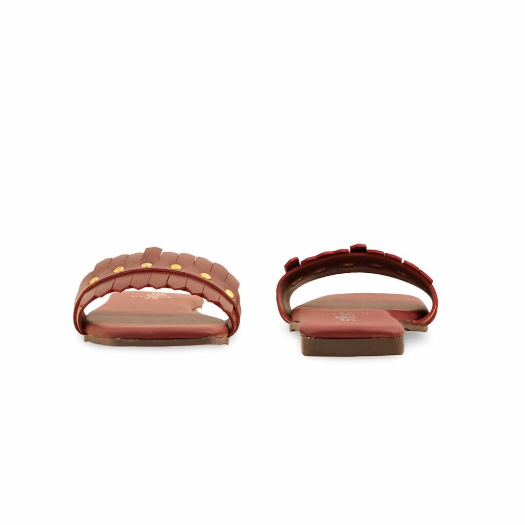 Maroon Casual Slipper CL2054 - view 3