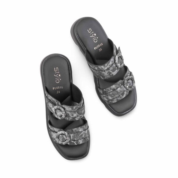 Women Formal Slipper - PU084601 - view 4