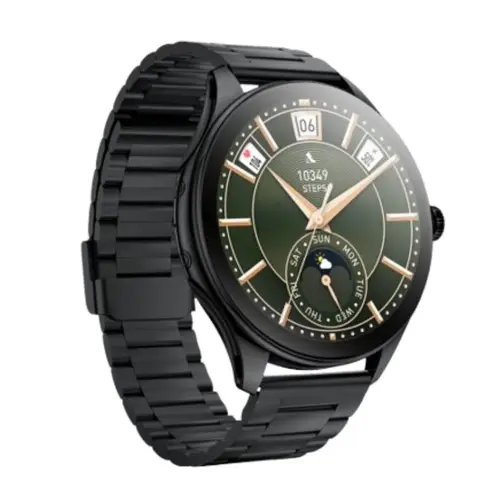 Kalobee SK42 Premium Series Smart Watch in Black — front view