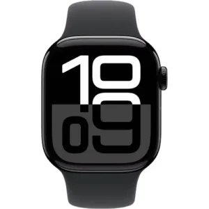 S10 Max Series 10 Smart Watch in Black — front view