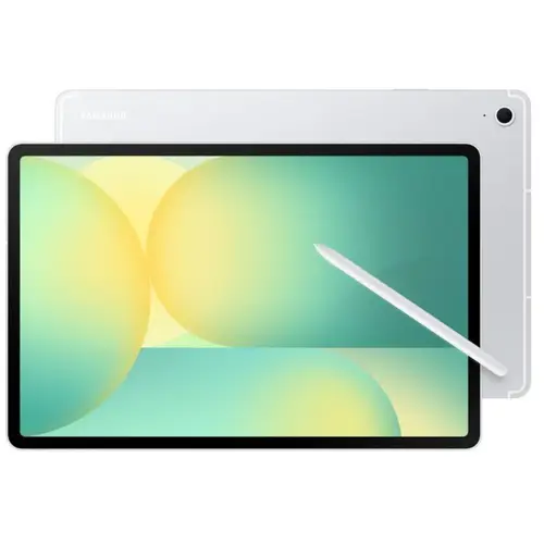 Samsung Galaxy Tab S10 FE Plus (X620) in Silver — front view