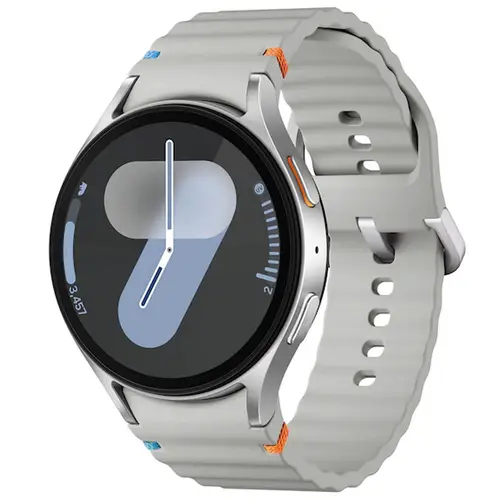 Samsung Galaxy Watch 7 44mm in Silver — front view