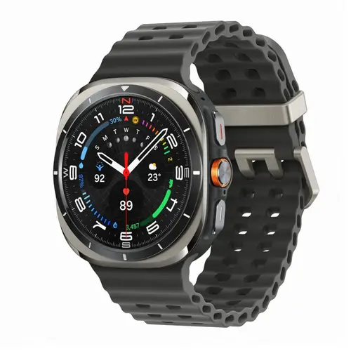 Samsung Watch Ultra SM-L705F in Titanium Silver — front view