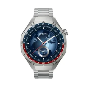 SK40 Three Straps Smart Watch in Silver — front view