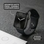 SR10 Series 10 Apple Logo Smart Watch in Black — front view