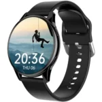 T2 Pro Smart Watch in Black — front view