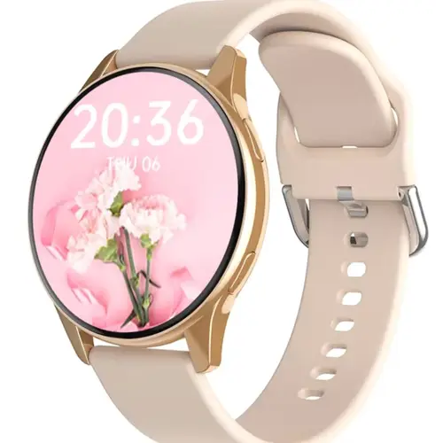 T2 Pro Smart Watch in Pink — front view