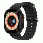 Ultra 3 8 in 1 Smart Watch in Black — front view