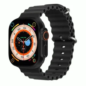 Ultra 3 8 in 1 Smart Watch in Black — front view
