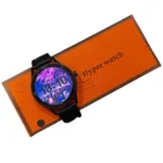 V19 Pro Hyper Smart Watch in Black — front view