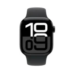 W10 10 in 1 Straps Smart Watch in Black — front view