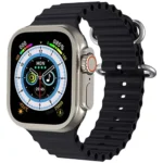 WK8 Ultra Smart Watch in Black — front view