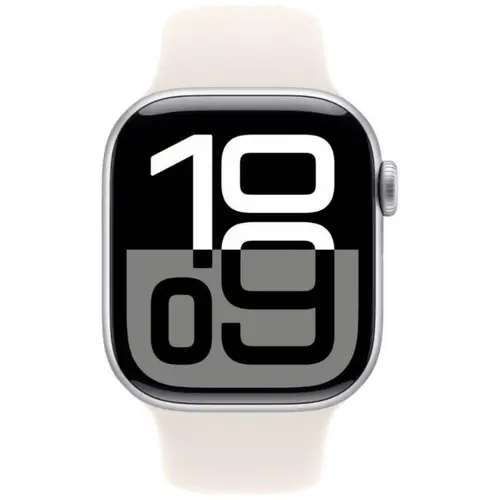 X10 Pro Max Smart Watch in Silver — front view