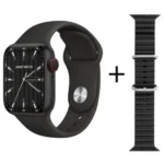 X90 Max Smart Watch in Black — front view