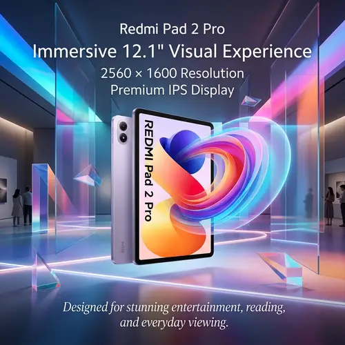 Xiaomi REDMI Pad 2 Pro Wifi in Lavender Purple — front view