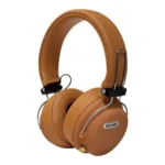 Y11 Wireless Bluetooth Headphone in Brown — front view