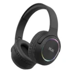 YXJBL GX-2 Wireless Bluetooth Headphone in Black — front view