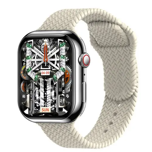 Z81 Pro Max Smart Watch in Silver — front view