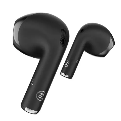 Zero Aero Earbuds in Jet Black — side view