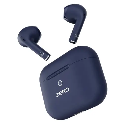 Zero Aero Earbuds in Midnight Blue — front view