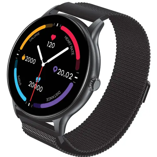 Zero Drip Smart watch in Black — front view