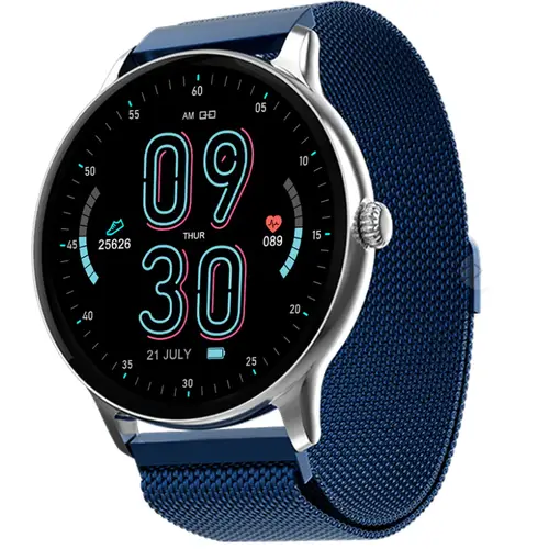 Zero Drip Smart watch in Blue — front view